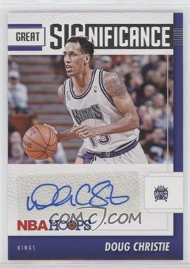 2021-22 Panini NBA Hoops - Great SIGnificance #GS-DCH - Doug Christie