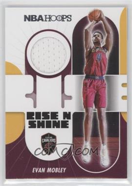 2021-22 Panini NBA Hoops - Rise N Shine Memorabilia #RS-EM - Evan Mobley