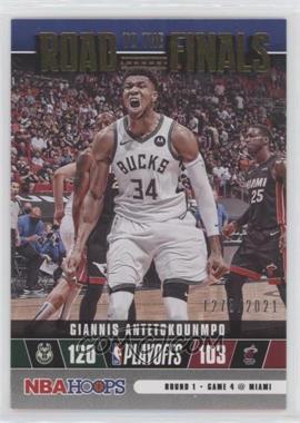 2021-22 Panini NBA Hoops - Road to the Finals #23 - First Round - Giannis Antetokounmpo /2021