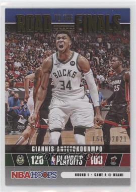 2021-22 Panini NBA Hoops - Road to the Finals #23 - First Round - Giannis Antetokounmpo /2021