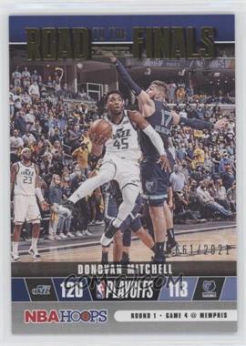 2021-22 Panini NBA Hoops - Road to the Finals #32 - First Round - Donovan Mitchell /2021