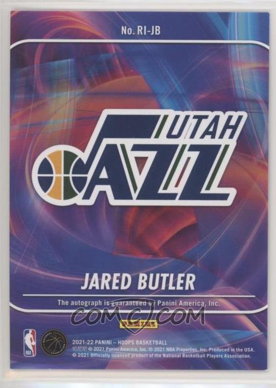 2021-22 Panini NBA Hoops - Rookie Ink #RI-JB - Jared Butler