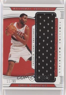 2021-22 Panini National Treasures - Timeline Materials #TM-BWL - Buck Williams /99 [EX to NM]