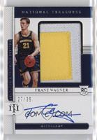 College Material Signatures - Franz Wagner #/35
