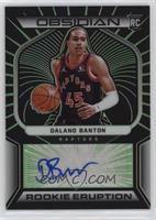 Dalano Banton #/25