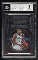 Giannis Antetokounmpo [BGS 8 NM‑MT] #/99