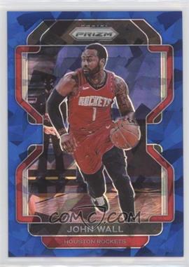 2021-22 Panini Prizm - [Base] - Blue Ice Prizm #68 - John Wall /125