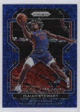 2021-22 Panini Prizm - [Base] - Fast Break Blue Prizm #158 - Isaiah Stewart /150