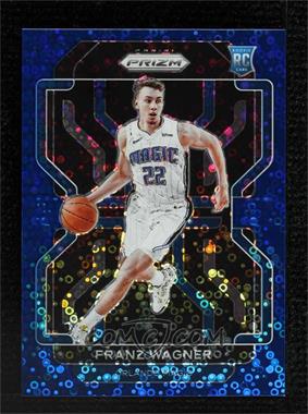 2021-22 Panini Prizm - [Base] - Fast Break Blue Prizm #310 - Franz Wagner /150