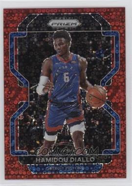 2021-22 Panini Prizm - [Base] - Fast Break Red Prizm #140 - Hamidou Diallo /100