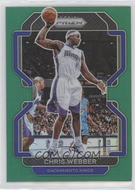 2021-22 Panini Prizm - [Base] - Green Prizm #263 - Chris Webber