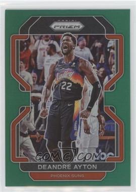 2021-22 Panini Prizm - [Base] - Green Prizm #4 - Deandre Ayton