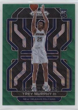 2021-22 Panini Prizm - [Base] - Green Wave Prizm #288 - Trey Murphy III