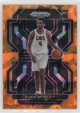 2021-22 Panini Prizm - [Base] - Orange Ice Prizm #325 - Evan Mobley