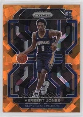 2021-22 Panini Prizm - [Base] - Orange Ice Prizm #329 - Herbert Jones