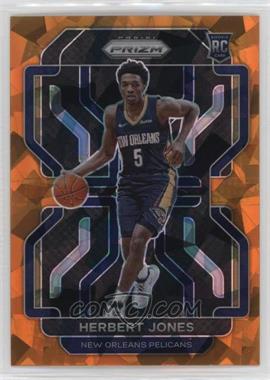 2021-22 Panini Prizm - [Base] - Orange Ice Prizm #329 - Herbert Jones