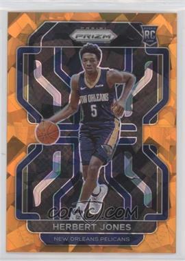 2021-22 Panini Prizm - [Base] - Orange Ice Prizm #329 - Herbert Jones