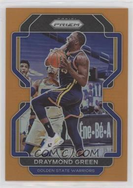 2021-22 Panini Prizm - [Base] - Orange Prizm #123 - Draymond Green /49