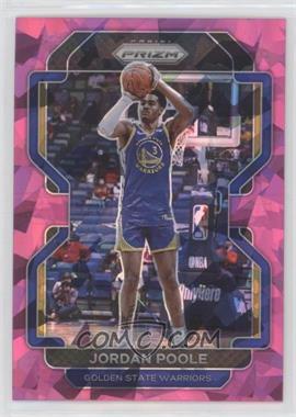 2021-22 Panini Prizm - [Base] - Pink Ice Prizm #222 - Jordan Poole