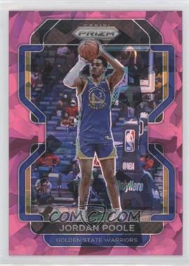 2021-22 Panini Prizm - [Base] - Pink Ice Prizm #222 - Jordan Poole