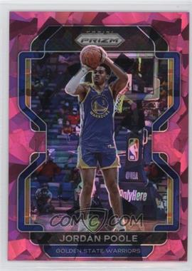 2021-22 Panini Prizm - [Base] - Pink Ice Prizm #222 - Jordan Poole