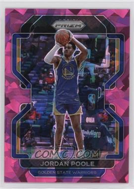 2021-22 Panini Prizm - [Base] - Pink Ice Prizm #222 - Jordan Poole