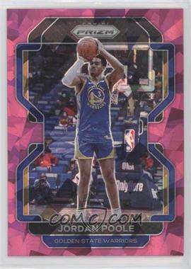 2021-22 Panini Prizm - [Base] - Pink Ice Prizm #222 - Jordan Poole