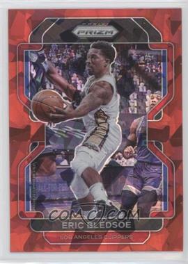 2021-22 Panini Prizm - [Base] - Red Ice Prizm #10 - Eric Bledsoe