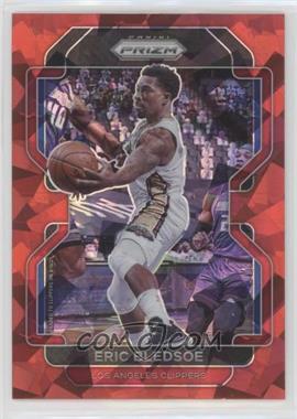 2021-22 Panini Prizm - [Base] - Red Ice Prizm #10 - Eric Bledsoe