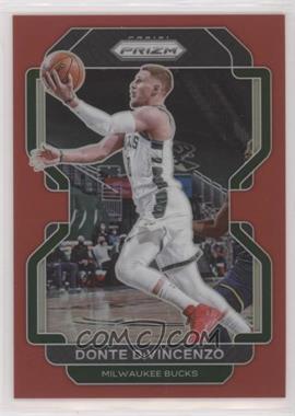 2021-22 Panini Prizm - [Base] - Red Prizm #88 - Donte DiVincenzo /299