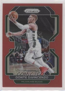 2021-22 Panini Prizm - [Base] - Red Prizm #88 - Donte DiVincenzo /299