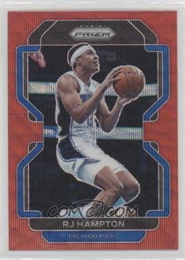 2021-22 Panini Prizm - [Base] - Ruby Wave Prizm #207 - RJ Hampton