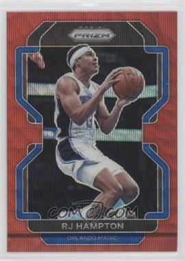 2021-22 Panini Prizm - [Base] - Ruby Wave Prizm #207 - RJ Hampton