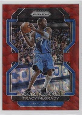 2021-22 Panini Prizm - [Base] - Ruby Wave Prizm #253 - Tracy McGrady