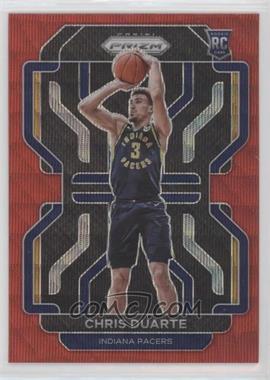 2021-22 Panini Prizm - [Base] - Ruby Wave Prizm #315 - Chris Duarte