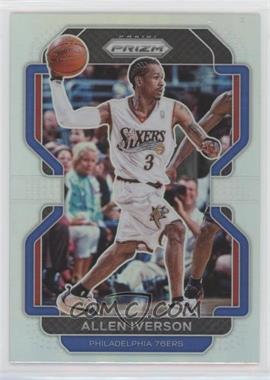 2021-22 Panini Prizm - [Base] - Silver Prizm #255 - Allen Iverson