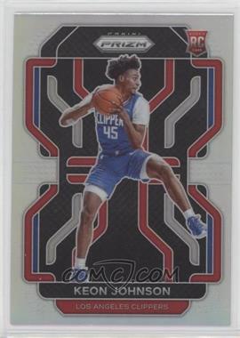 2021-22 Panini Prizm - [Base] - Silver Prizm #326 - Keon Johnson