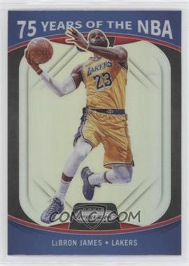 2021-22 Panini Prizm - Optic 75 Years of the NBA #1 - LeBron James [EX to NM]