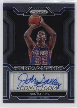 2021-22 Panini Prizm - Penmanship #PM-JSL - John Salley