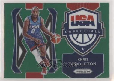 2021-22 Panini Prizm - USA Basketball - Green Prizm #5 - Khris Middleton