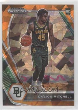 2021-22 Panini Prizm Draft Picks - [Base] - Orange Ice Prizm #13.2 - Variation - Davion Mitchell