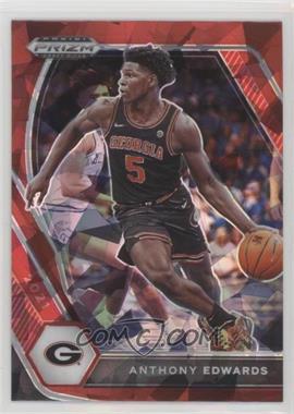 2021-22 Panini Prizm Draft Picks - [Base] - Red Ice Prizm #65 - Anthony Edwards