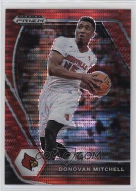 2021-22 Panini Prizm Draft Picks - [Base] - Red Pulsar Prizm #81 - Donovan Mitchell