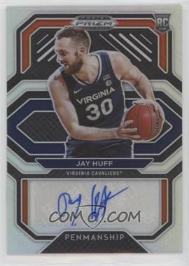 2021-22 Panini Prizm Draft Picks - College Penmanship - Silver Prizm #CP-JHU - Jay Huff