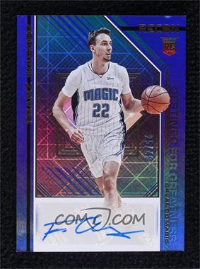 2021-22 Panini Recon - Destined for Greatness Signatures - Blue #DGS-FZW - Franz Wagner /49