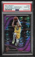 Courtside - Juan Toscano-Anderson [PSA 10 GEM MT] #/5