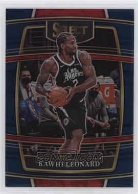 2021-22 Panini Select - [Base] - Blue Prizm #20 - Concourse - Kawhi Leonard