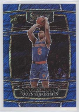 2021-22 Panini Select - [Base] - Blue Shimmer Prizm #24 - Concourse - Quentin Grimes
