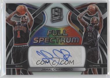2021-22 Panini Spectra - Full Spectrum Signatures #FSS-JCF - Jamal Crawford /75