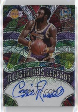 2021-22 Panini Spectra - Illustrious Legends Signatures - Meta Prizm #ILS-CRU - Cazzie Russell /25